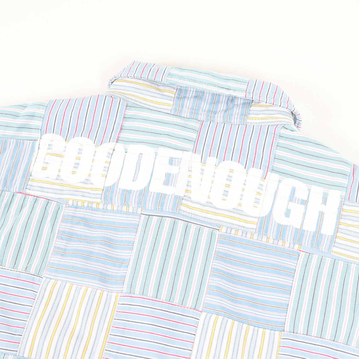 GOODENOUGH 背ロゴ グッドイナフ enoughグッドイナフパッチワーク背 
