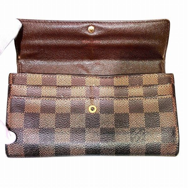 美品 ルイヴィトン ダミエ 長財布 ポルトフォイユ サラ N61734 箱付 LOUIS VUITTON ルイヴィトン Louis Vuitton ダミエ