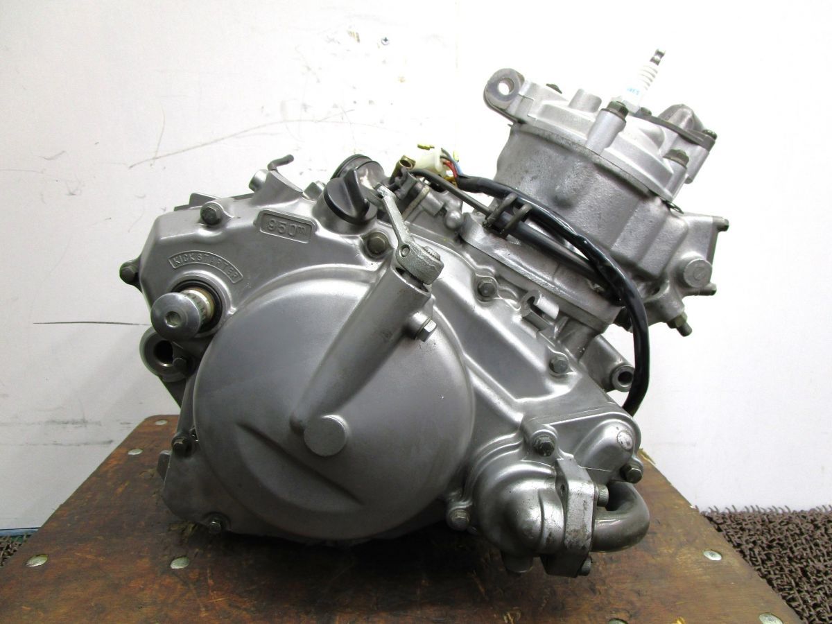 TS125R エンジン A5554 SF15A 始動 済み OH素材に スズキ F115 キャブ車 動画有