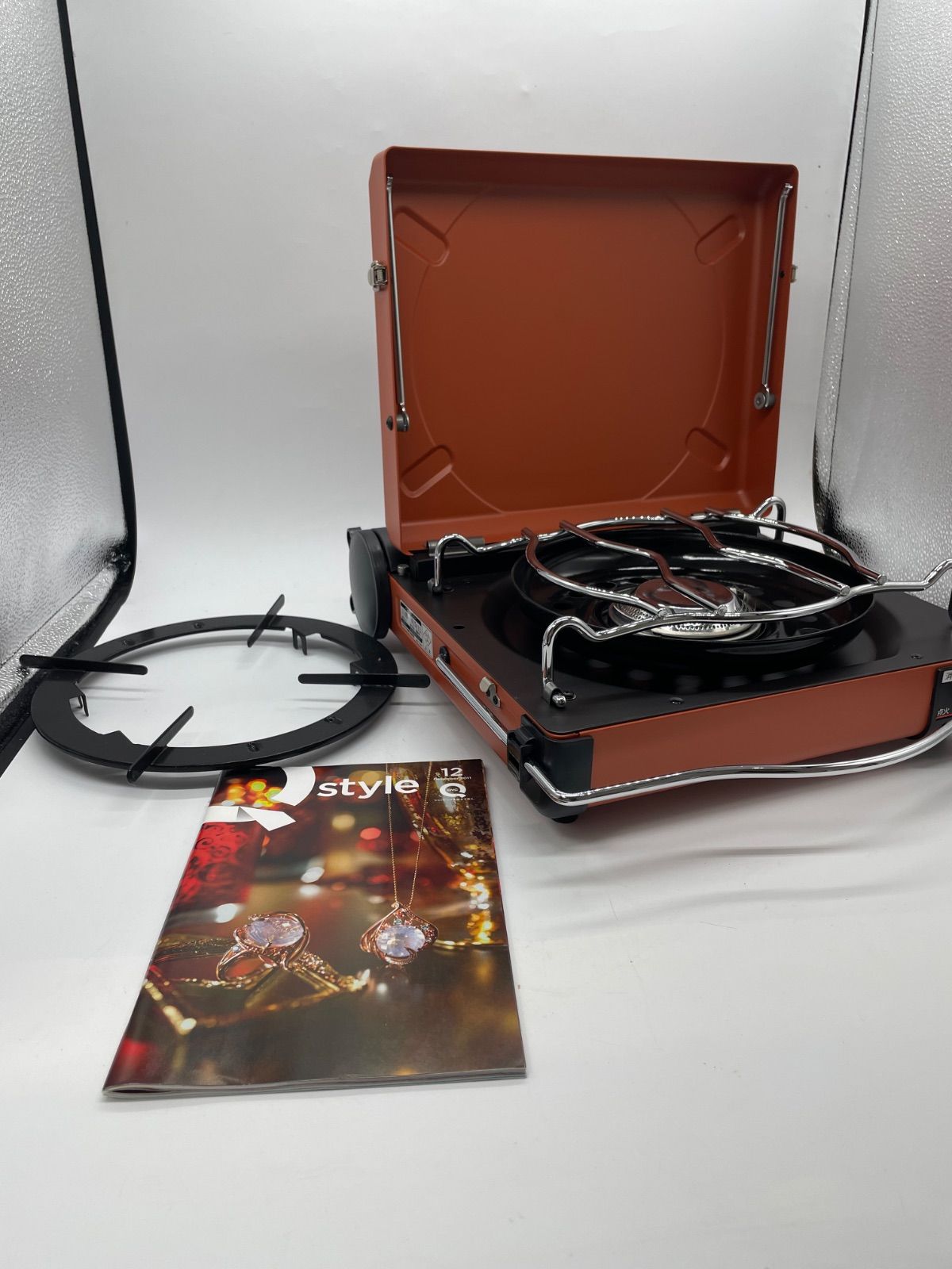 美品】イワタニ カセットフー マーベラス サンセットオレンジ
