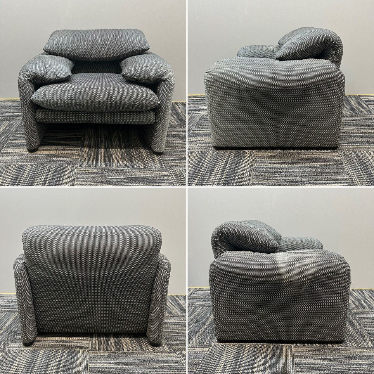 Cassina カッシーナ 675 MARALUNGA マラルンガ 1人掛けソファ(お Cassina カッシーナ 675 MARALUNGA マラルンガ 1人掛けソファ(お