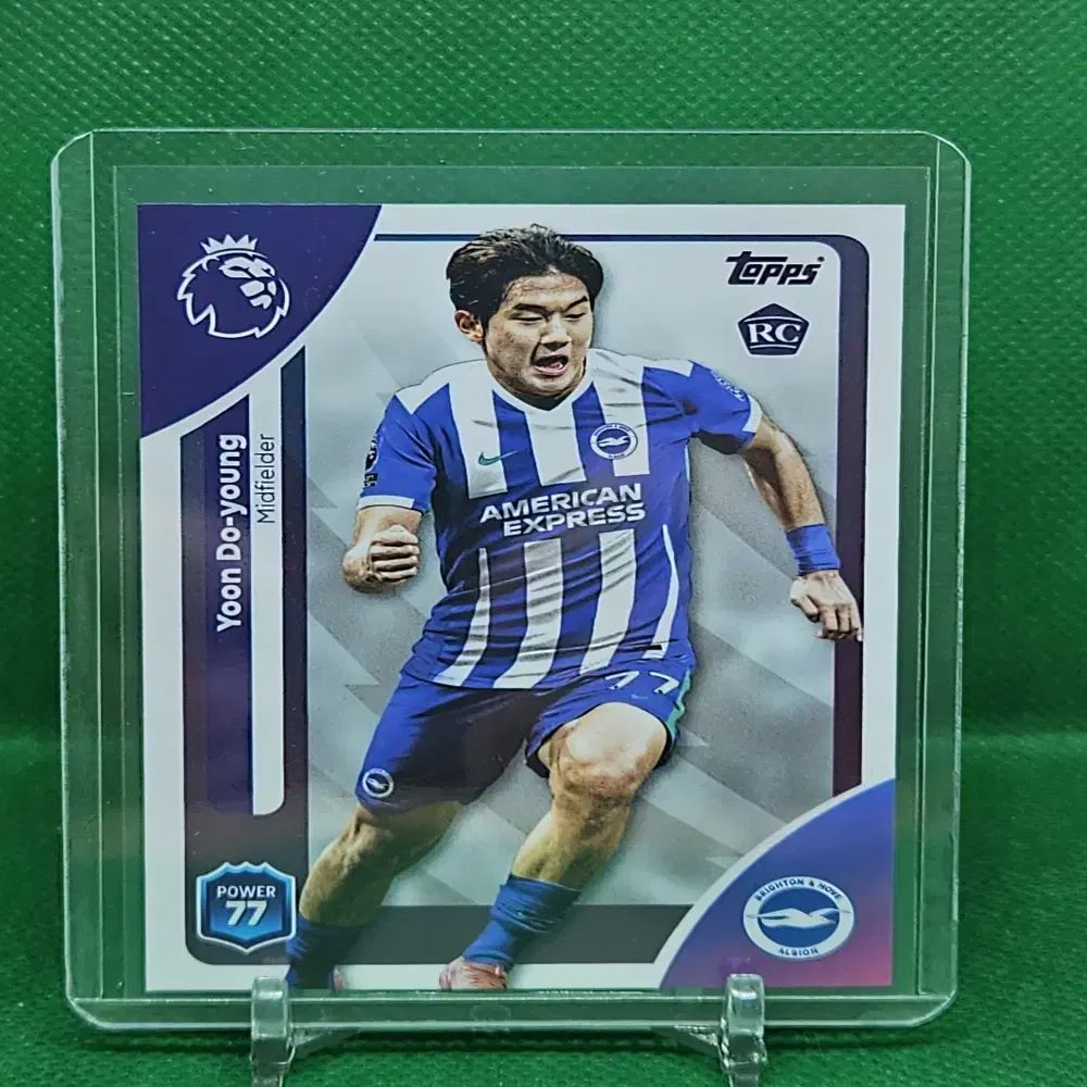 25 ー 26 TOPPS トップス EPL ユン・ドヨン(ブライトン) ベース ルーキーカード