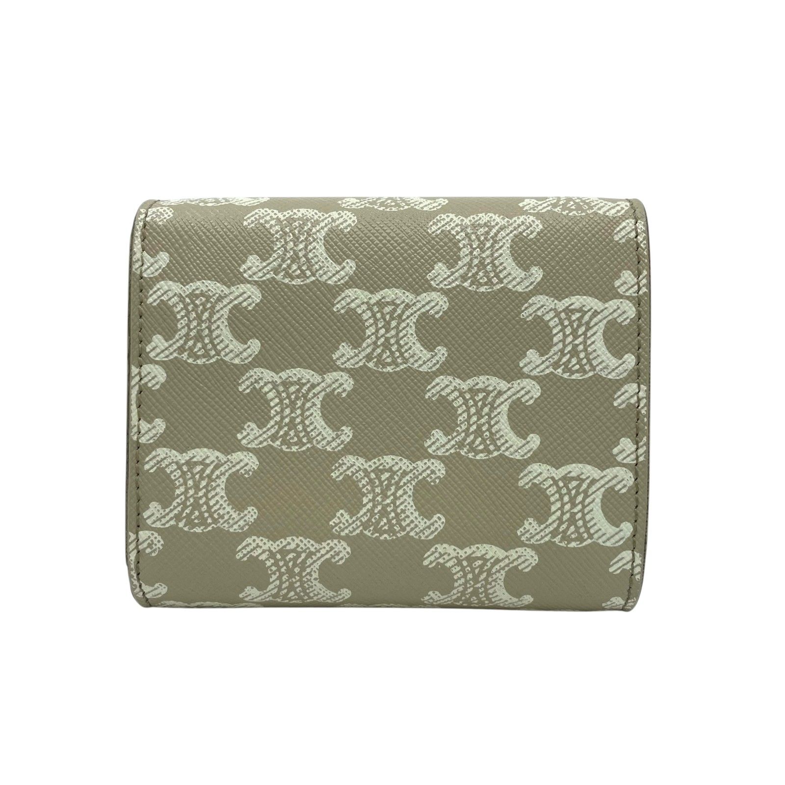 CELINE セリーヌ 三つ折り財布 トリオンフキャンバス PVC