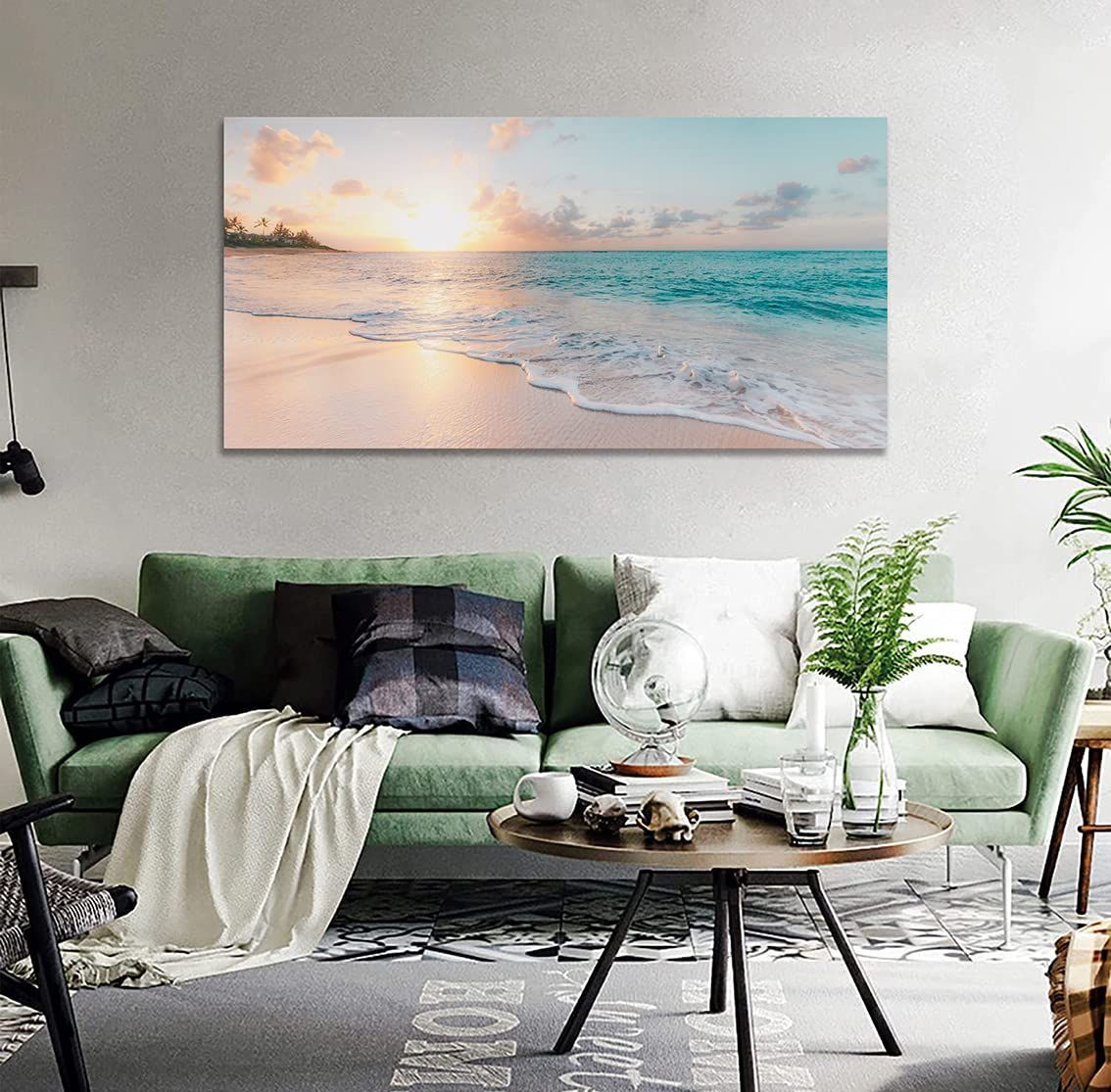 木枠付きの完成品 40x80cm
