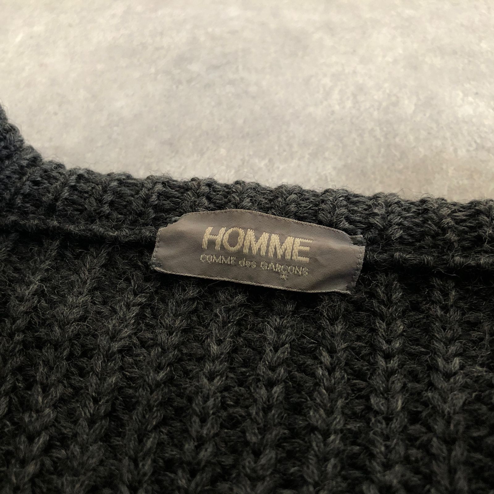 希少 初期 70s 80sコムデギャルソン アンサンブル ニット 総柄 希少 初期 70s 80sコムデギャルソン アンサンブル ニット 総柄