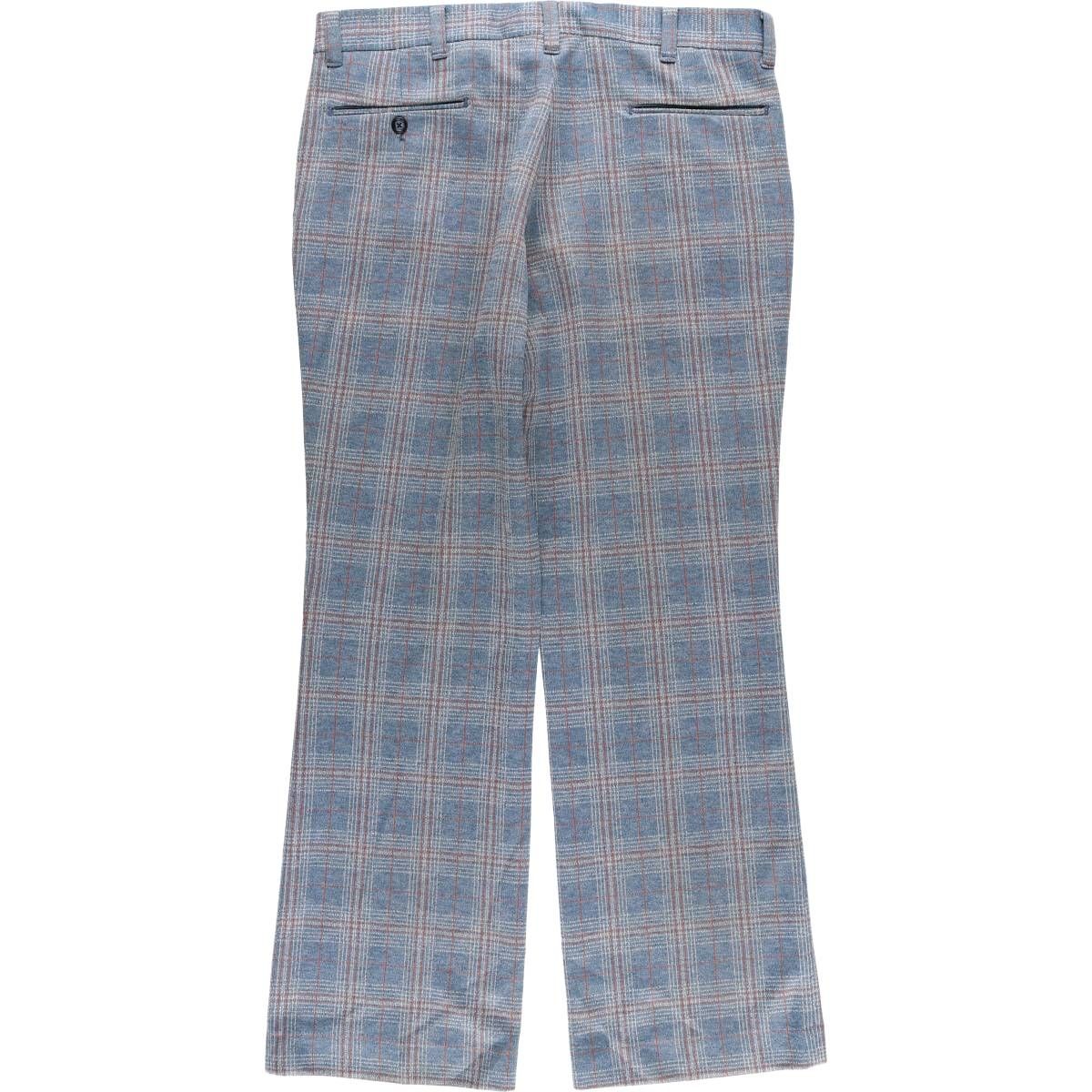 古着 70~80年代 ファーラー FARAH チェック柄 フ パンツ メンズw37相当 ヴィンテージ|eaa570604