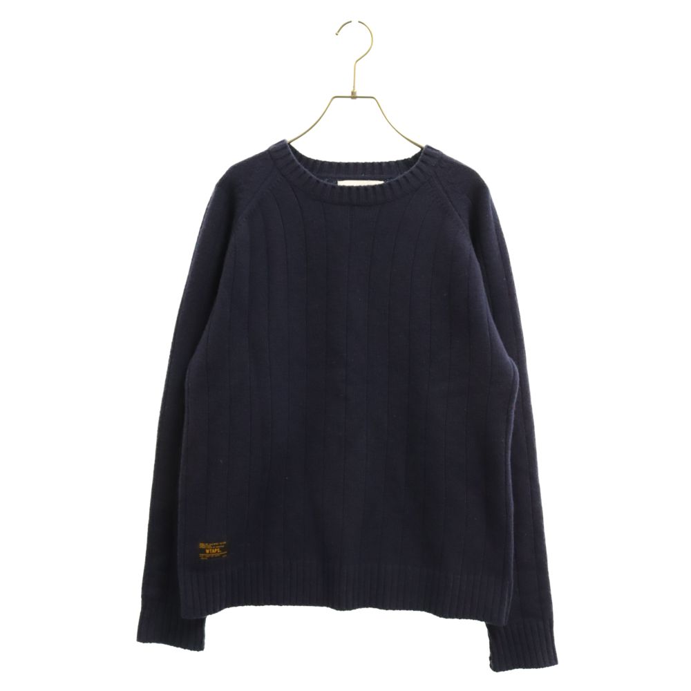 WTAPS (ダブルタップス) 17AW DECK CREW SWEATER リブ編みウールクルー 