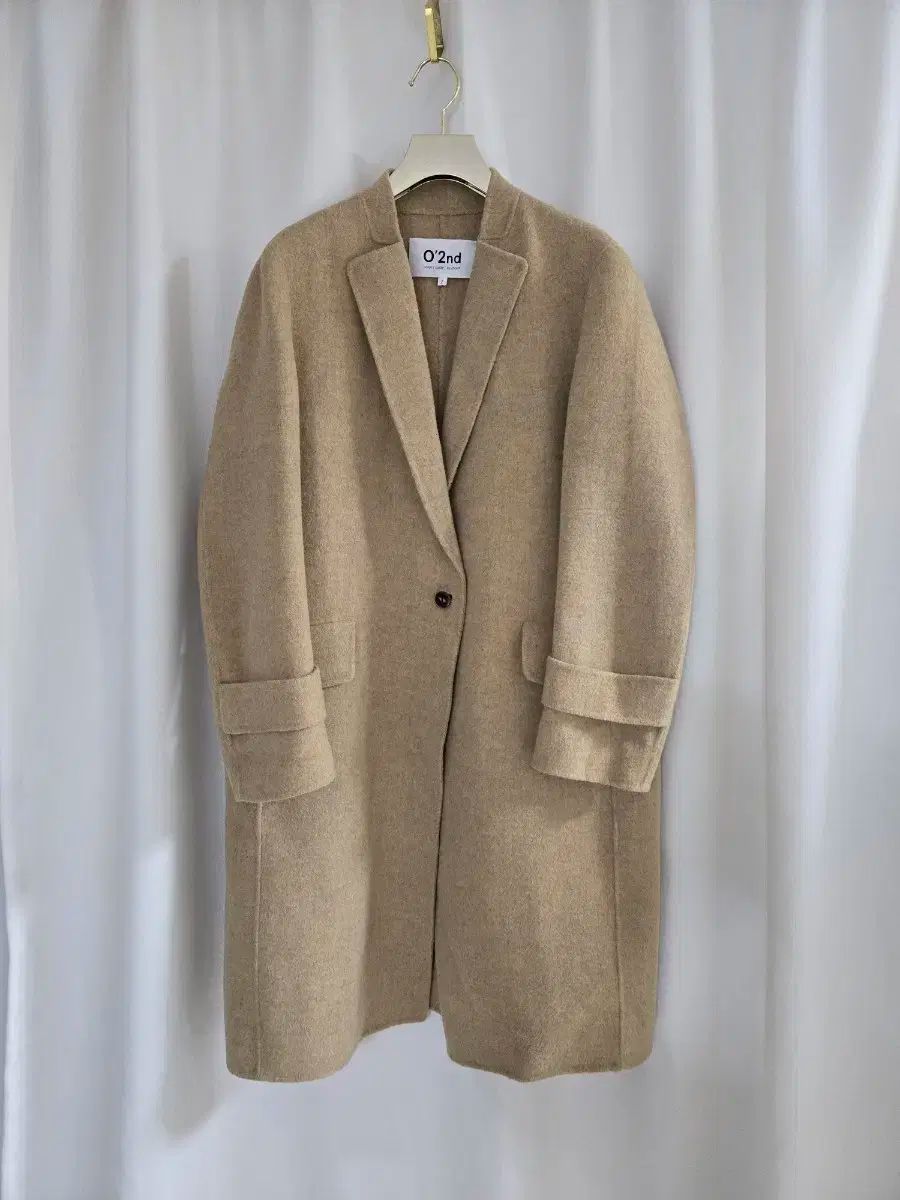 オッズセカンド カシミアブレンド ロング コート