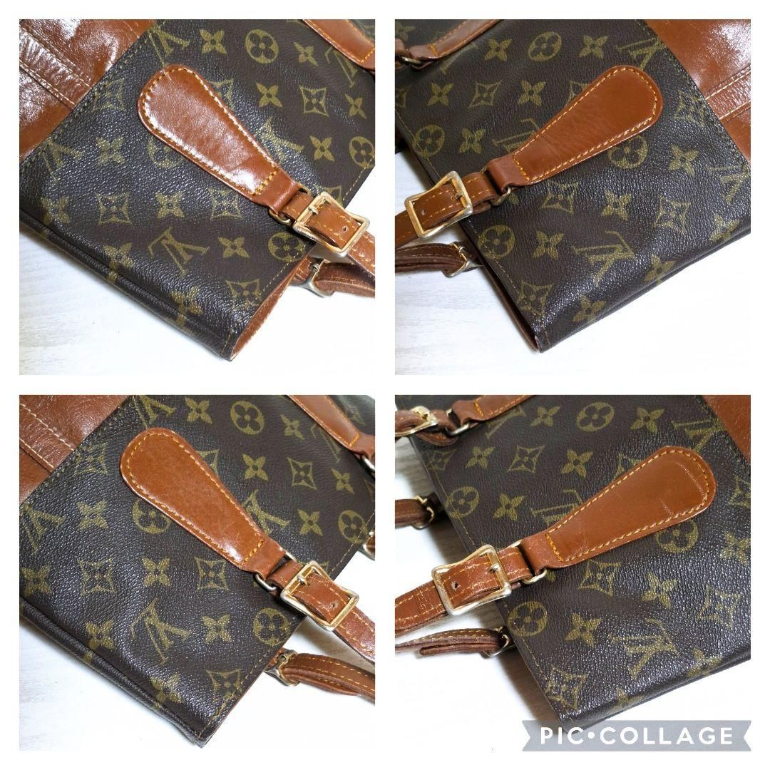 LOUISVUITTON ヴィトン モノグラム バケット USA トートバッグ ⛄美品⛄️USA限定 ルイヴィトンモノグラム バケットGM トート