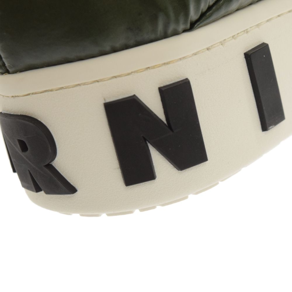 MARNI (マルニ) Padded Nylon Bootie パデッドナイロンブーツ スノー