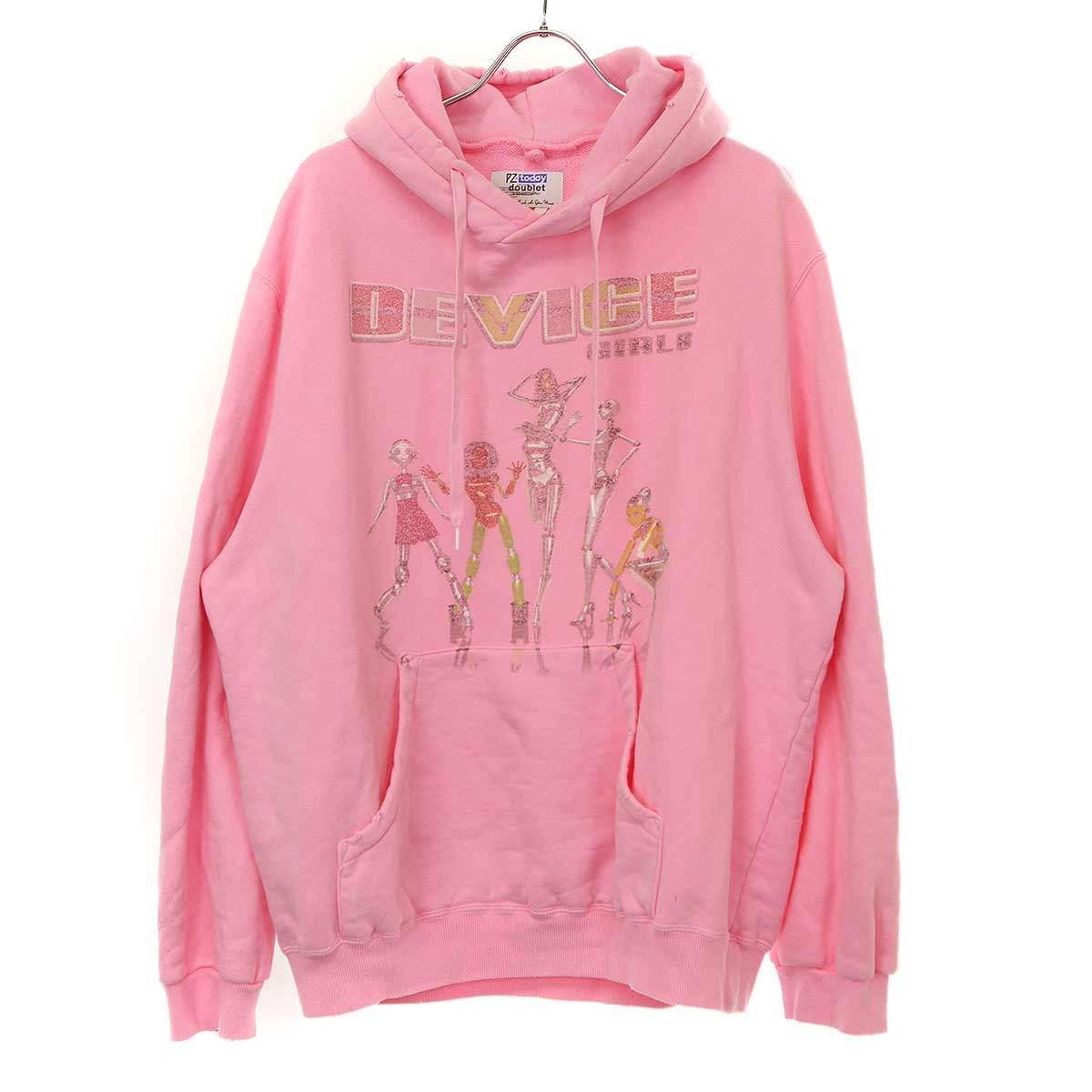doublet×PZ TODAY ダブレット×ピーゼットトゥデイ 23AW プリントT 