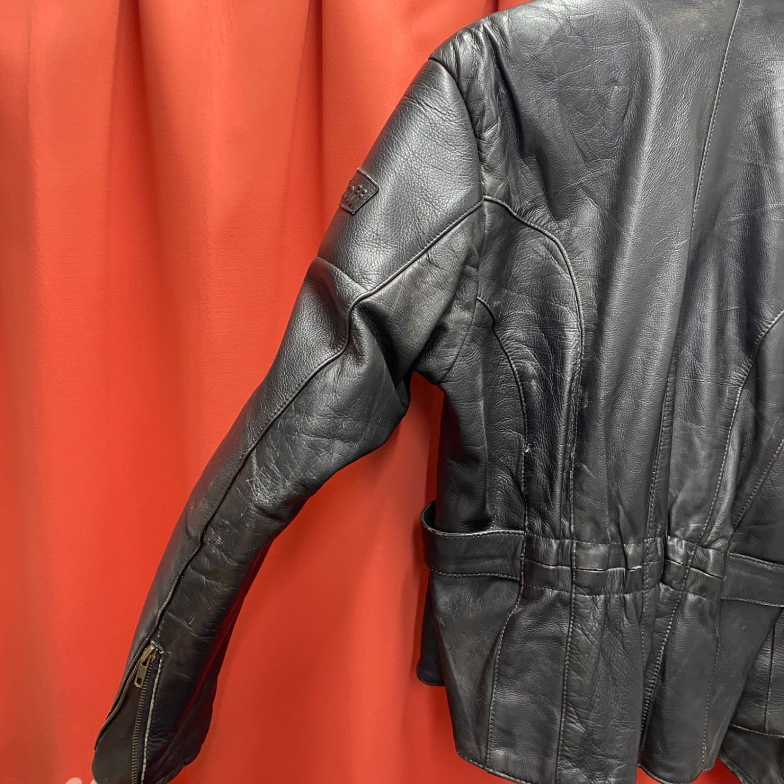 希少 Belstaff ベルスタッフ ライダース レザージャケット 革ジャン
