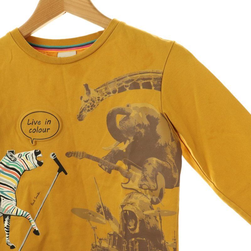ポールスミス PAUL SMITH JUNIOR Tシャツ 長袖 プリント 120cm