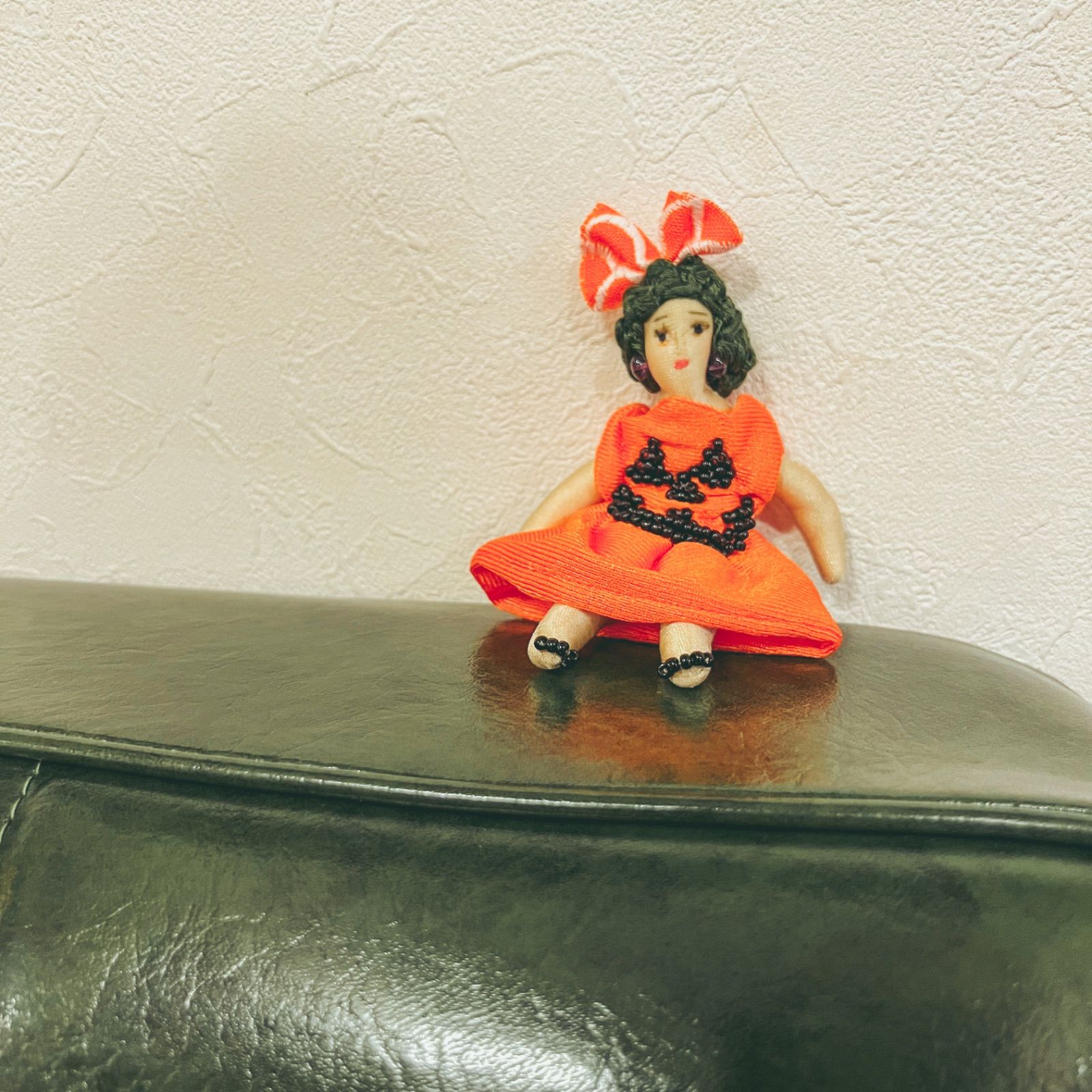 す*ん様 ハンドメイド 人形 ミナペルホネン ドールチャーム ミニチュア