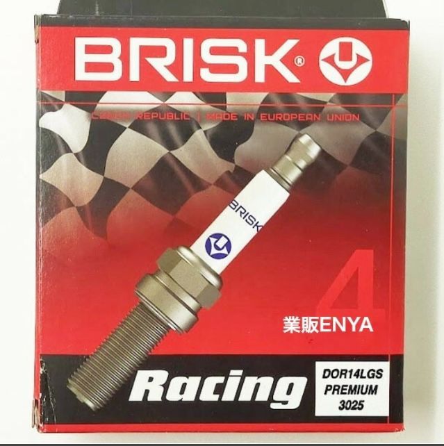 業販ENYA BRISK ブリスク プラグ DOR14LGS×4本セット