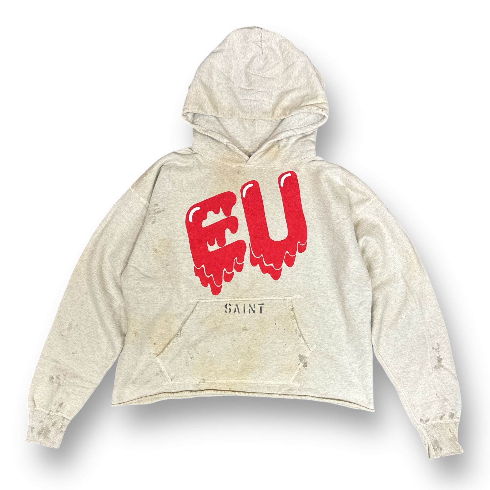 新品 SAINT MICHAEL Emotionally Unavailable /EU STM HOODIE 