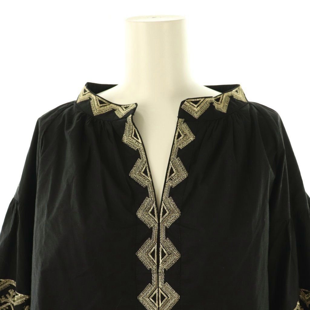 美品✨ne Quittez pas ヌキテパ 2022S 大きい 長袖 ブラウス NE QUITTEZ PAS!（ヌキテパ）の「ne Quittez pas レース ロング