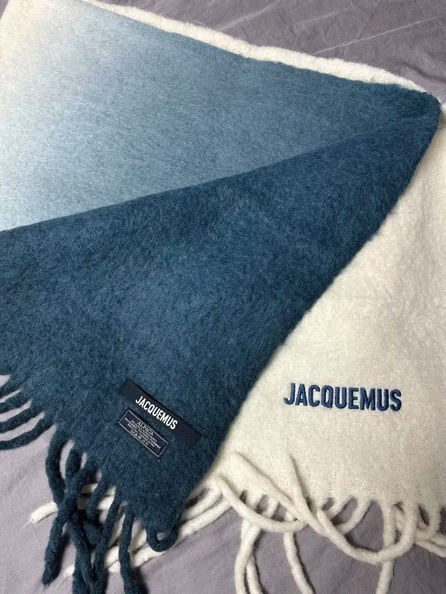 Jacquemus（ジャックムス) マフラー ネイビー Jacquemus（ジャックムス