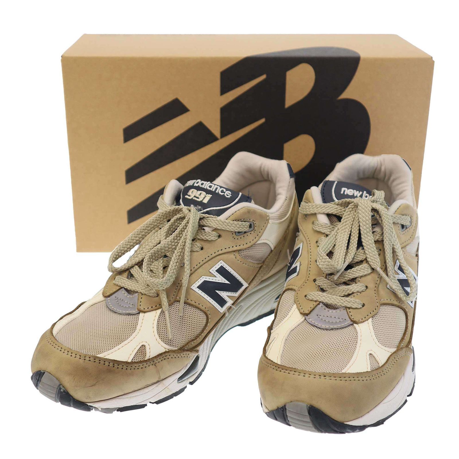 ①希少✨Made in UK ニューバランス M991NV 25.5cmNAVY ①希少