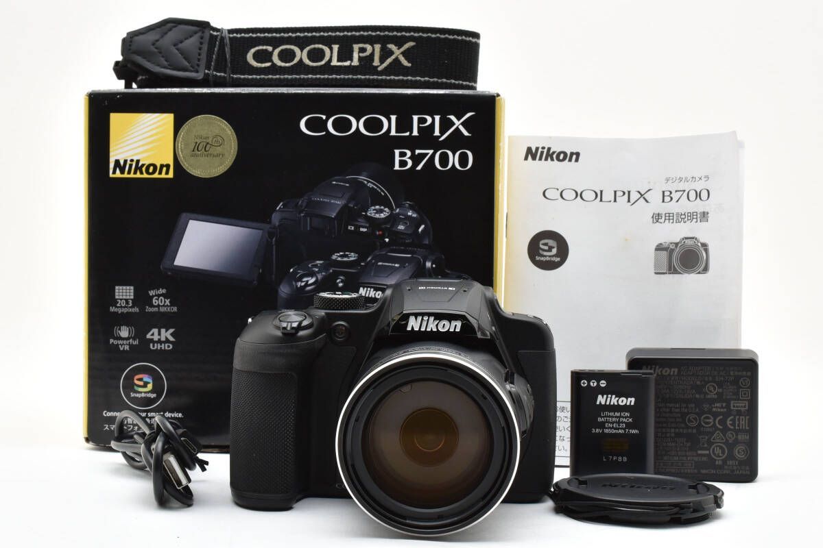 ニコン Nikon COOLPIX B700 ブラック コンパクトデジタルカメラ 【中古