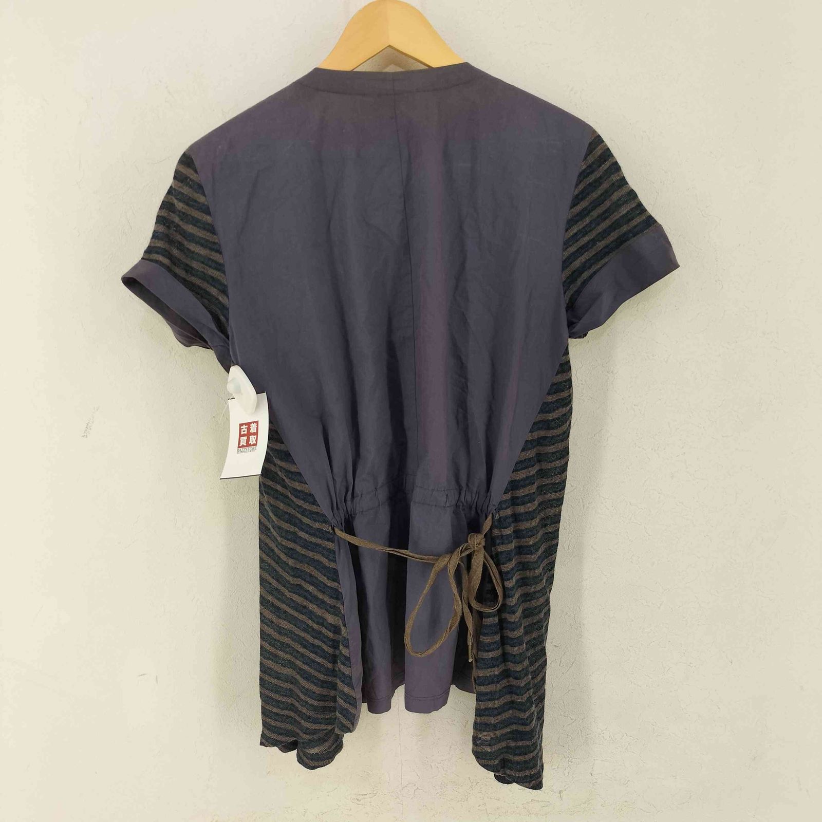 ブルネロクチネリ BRUNELLO CUCINELL リネン混 半袖カーディガン