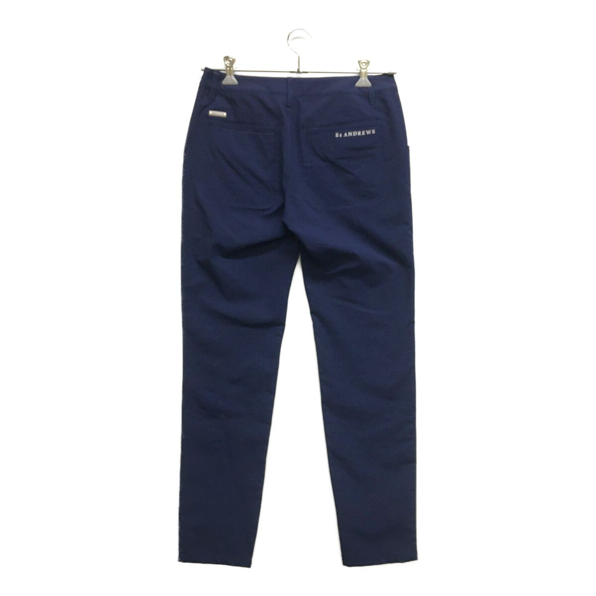 St.Andrews - coco 中古 セントアンドリュース StANDREWS レディース パンツ L 紺 ネイビー  ロゴ刺しゅう 中古 レディース セントアンドリュース StANDREWS パンツ L 紺
