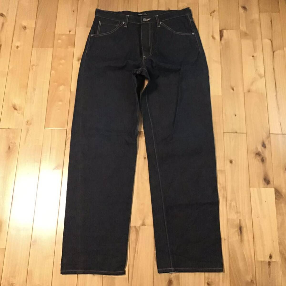 ☆青山限定☆ Pink camo APE HEAD Denim Pants Lサイズ a bathing ape