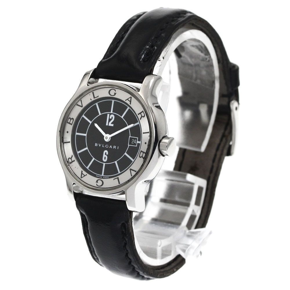 ベルト訳あり ブルガリ BVLGARI ST29S ソロテンポ デイト クォーツ