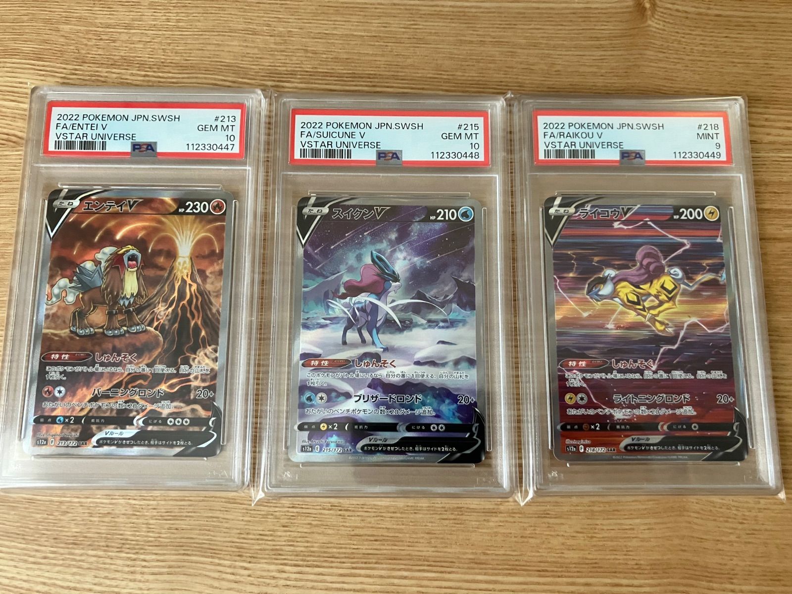 PSA10】エンテイV(SAR){炎}〈213/172〉[S12a] – 晴れる屋2