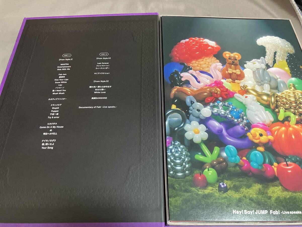 HeySayJUMP fab 完全受注生産 Blu-ray 円盤 Hey!Say!JUMP Fab Blu-ray