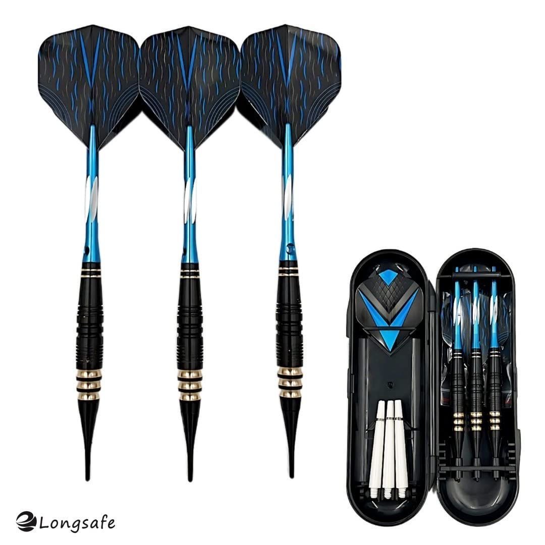 チップ 2BA フライト バレル 青 ソフトダーツ ダーツ フェニックス