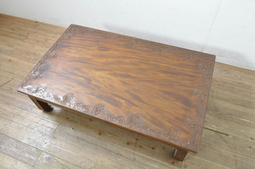 専用！フランス アンティーク 引き出し付き 座卓 センターテーブル