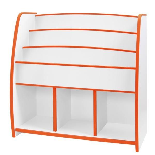 子供用マガジンラック 子供用本棚 幅93cm jea-mrj-93h