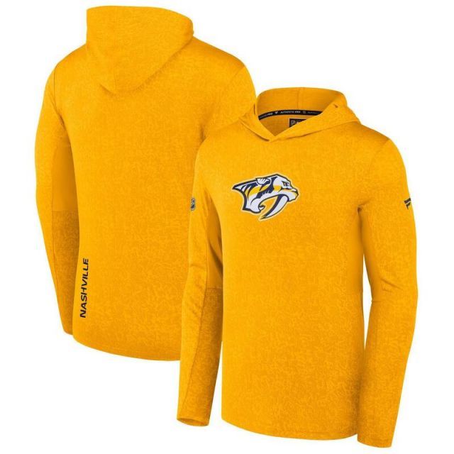 売れ筋商品|||ファナティクス カットソー トップス レディース Women's Gold Nashville Predators Go Team Pullover Sweatshirt Gold womens-fanatics-gold-nashville