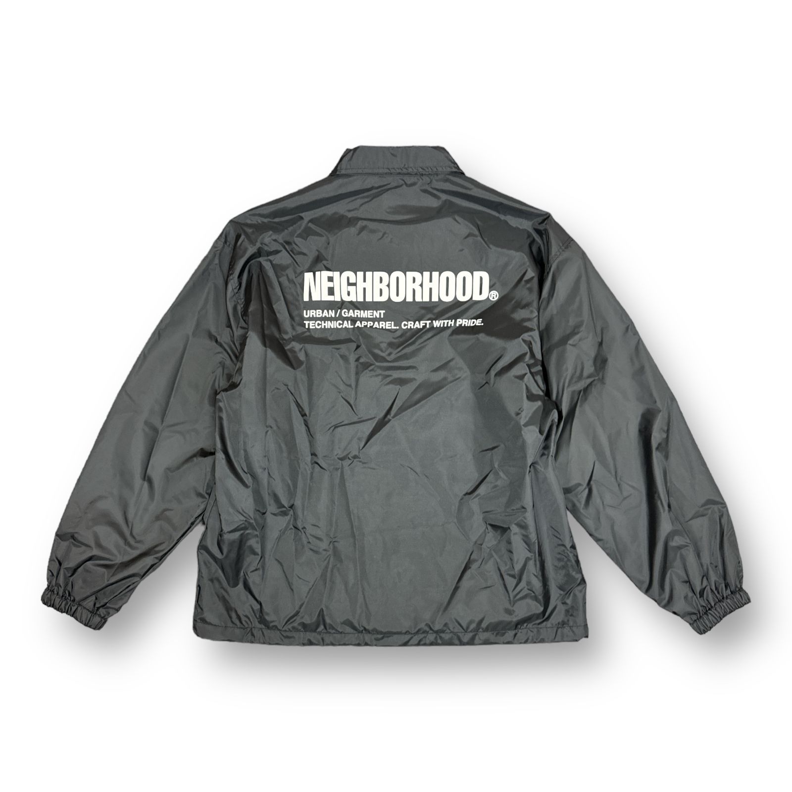 未使用 NEIGHBORHOOD WINDBREAKER JACKET ウインドブレーカージャケット コーチジャケット ブルゾン ネイバーフッド  231TSNH-JKM01 M 60302A - メルカリ