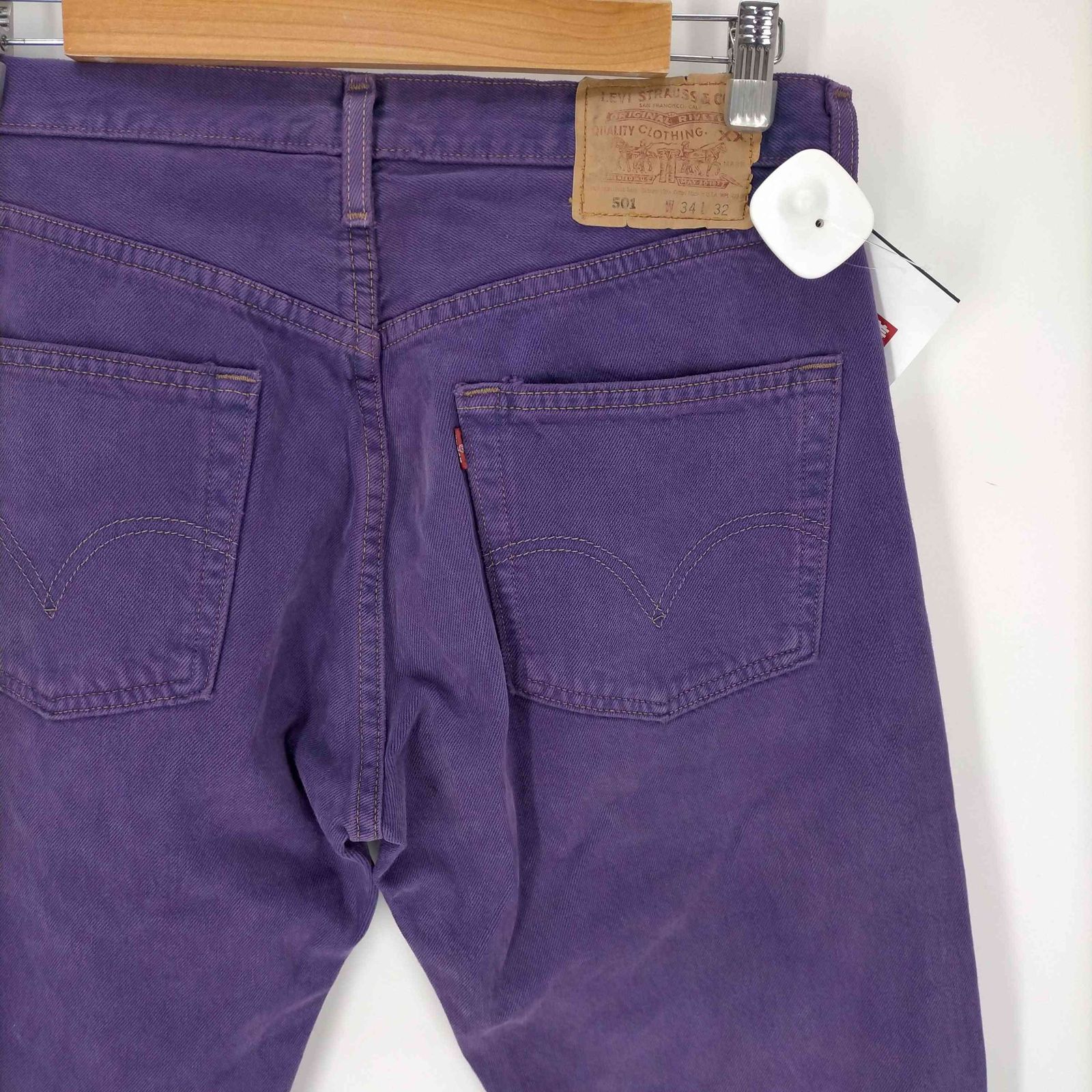 リーバイス Levis 501xx ボタン裏324 パープルボタンフライデニム 