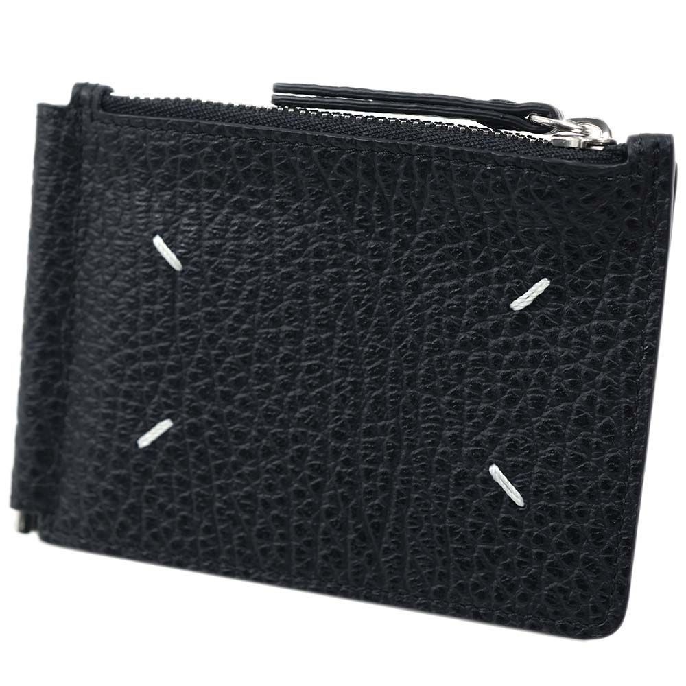 メゾンマルジェラ 財布 Maison Margiela マネークリップ 二つ折り財布 ウォレット メンズ ブラック WALLET SLIM 2 PINCER SA1UI0022 P4455 T8013