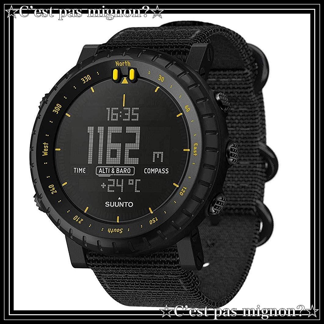 SUUNTO CORE BLACK YELLOW TX アウトドア ウォッチ - 腕時計(デジタル)