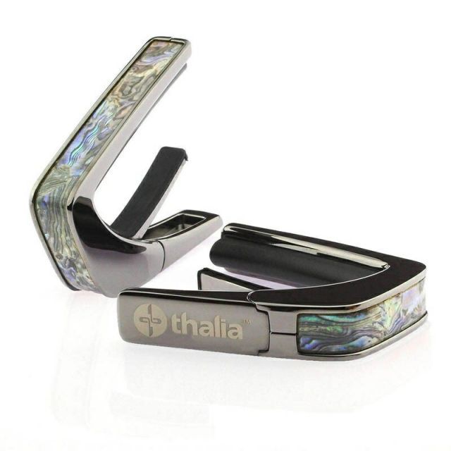 タリア カポ Thalia Capos Exotic Shell Series DRAGON ABALONE ギター 12インチフレットパッド付属