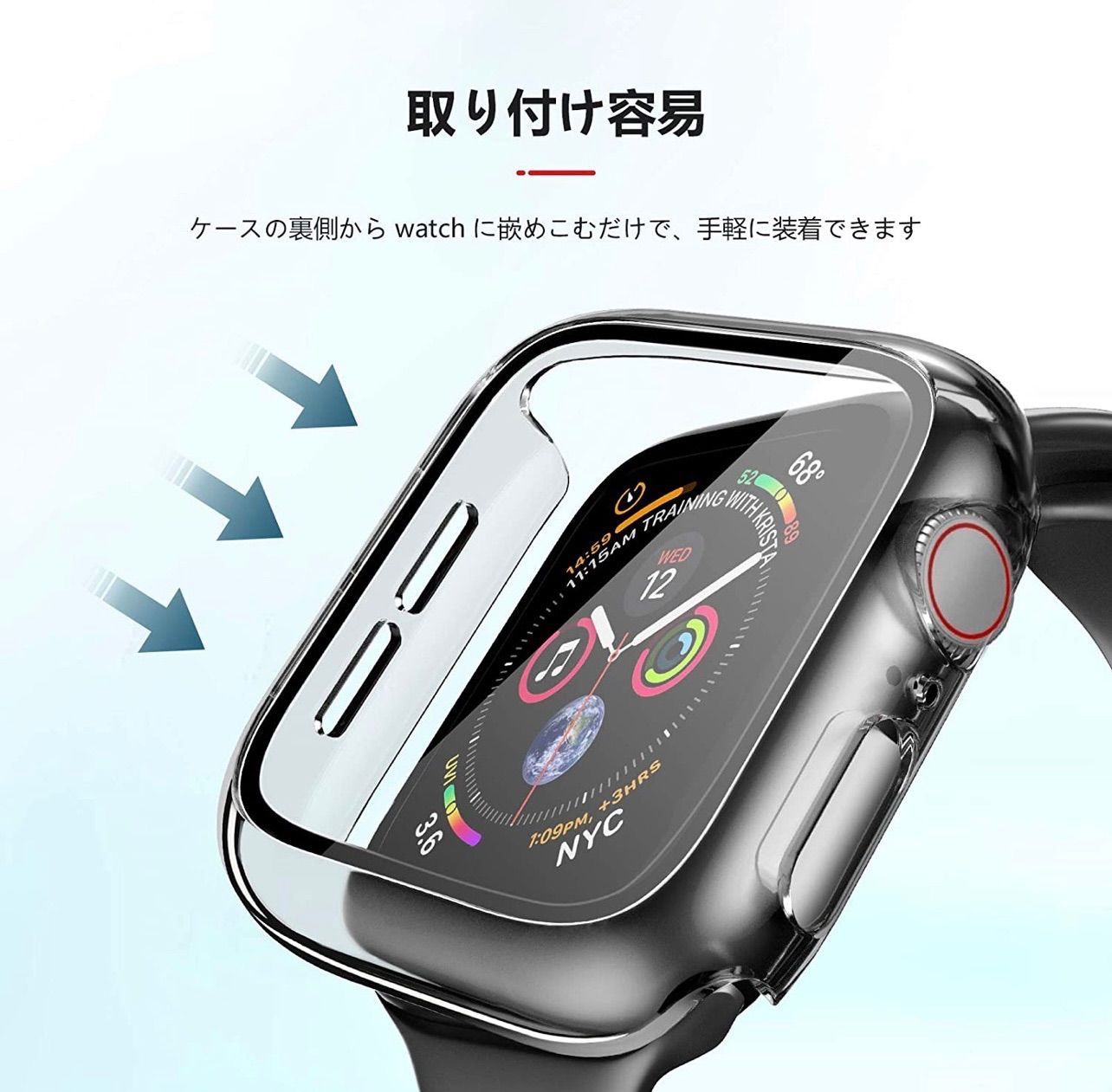 AppleWatch 9 44 45 アップルウォッチ 透明 とうめ　iwatch ケース SE カバー　4 5 6 7 8 SE ultra ウルトラ 40 41 44 45 49 画面保護 フィルム 40mm 41mm 45mm 44mm 透明　クリア