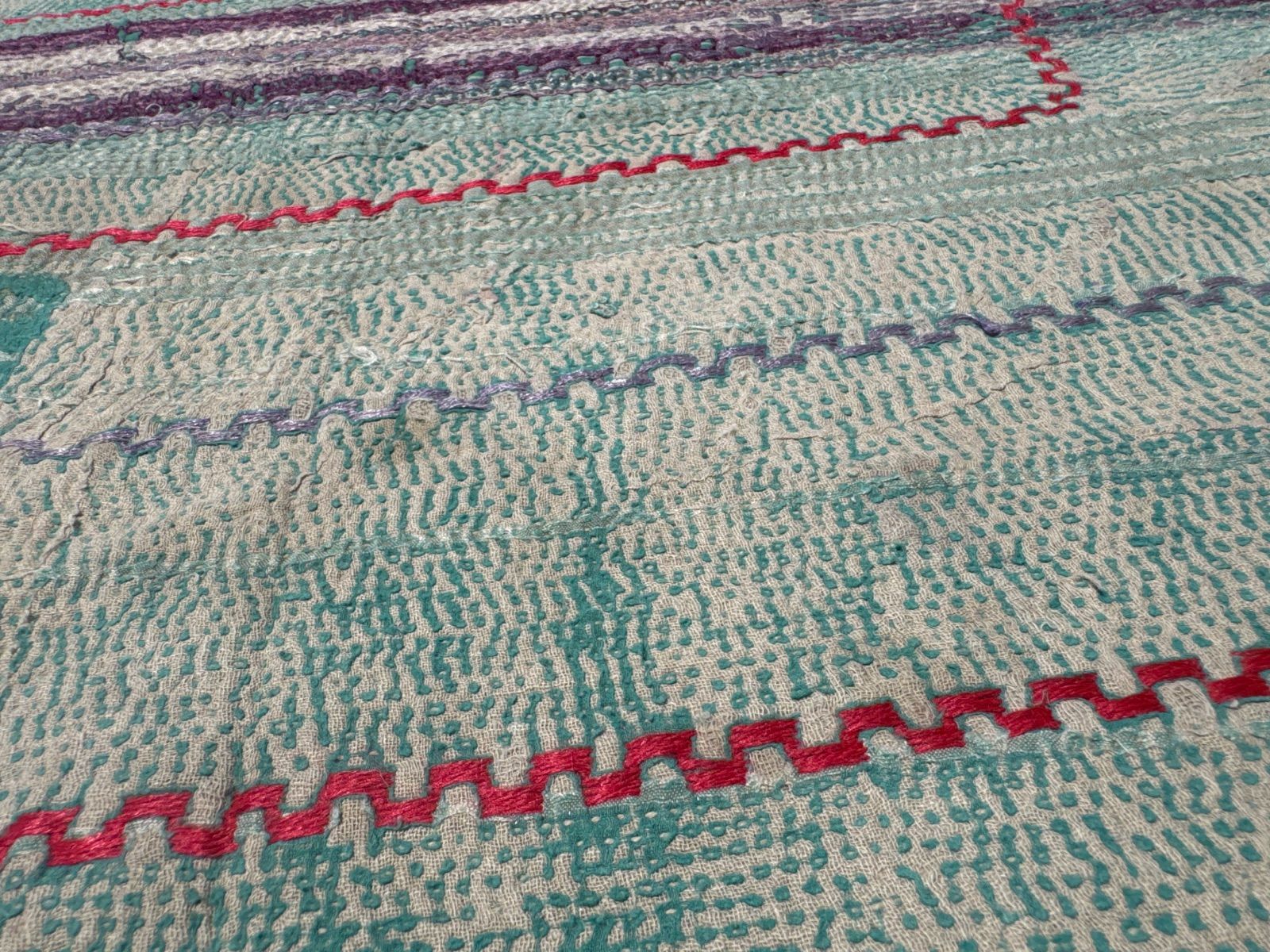 ヴィンテージ カンタ刺繍