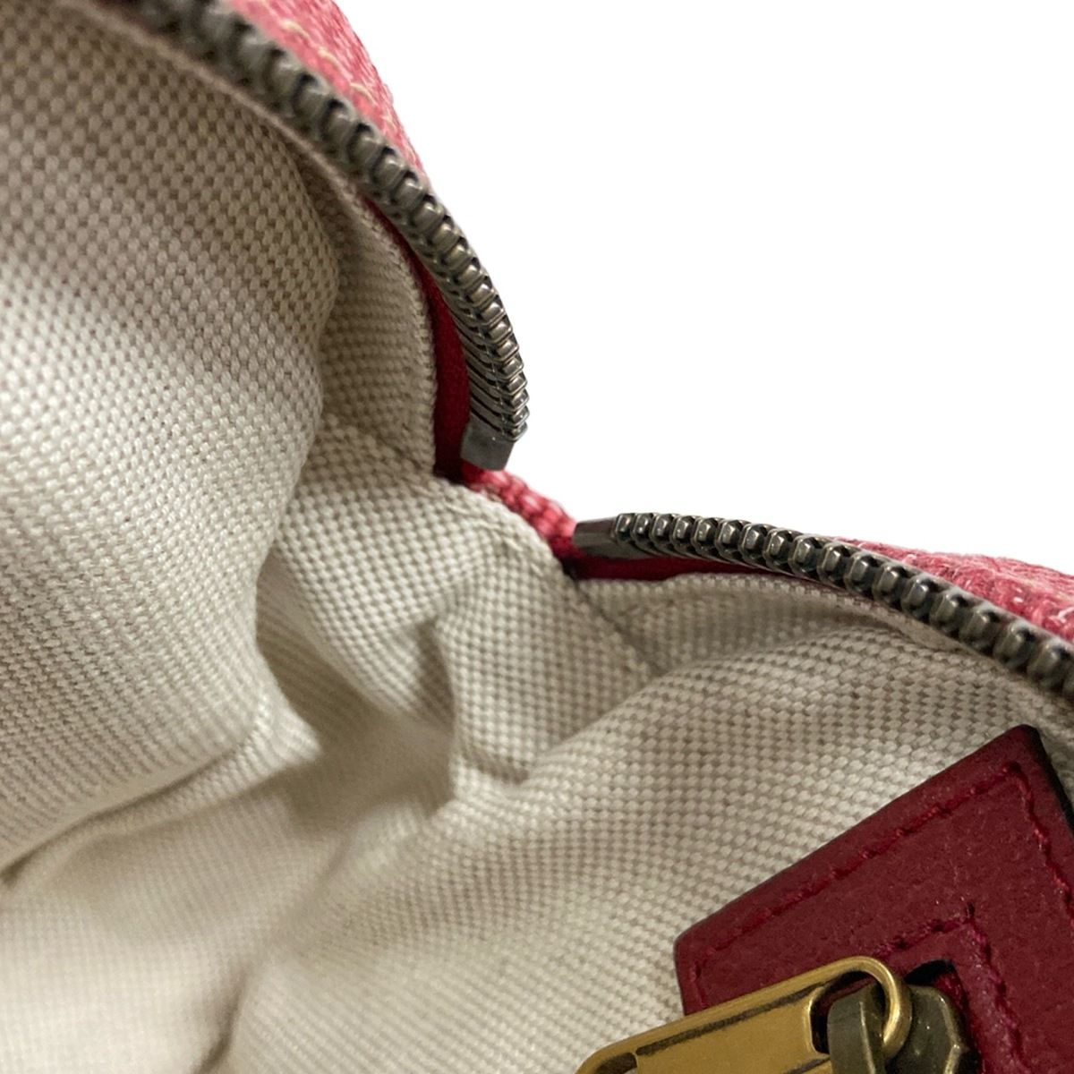 GUCCI グッチ ウエストポーチ バイアデラ 625895 レッド×イエロー×マルチ ストライプ レザー DECORATOM_COM_BR