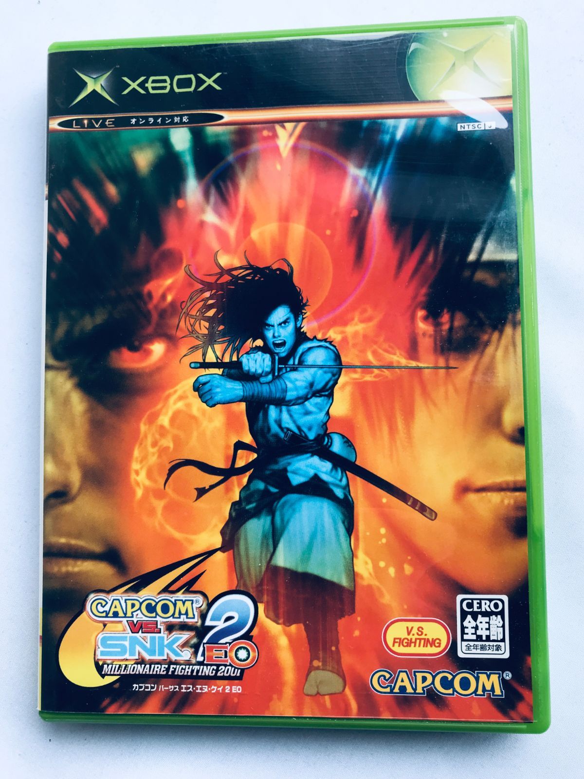 CAPCOM vs SNK 2 EO Xbox CAPCOM VS. カプコン