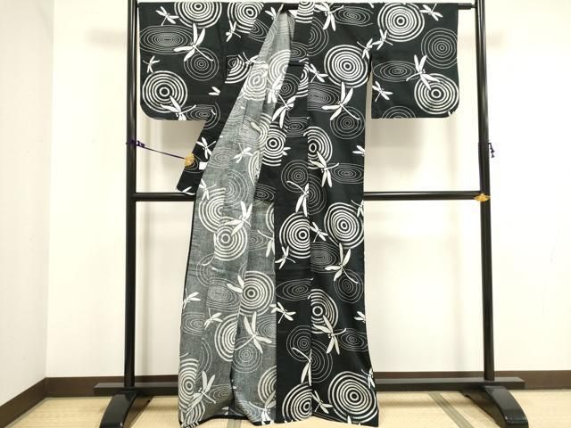 平和屋着物∴夏物　浴衣　綿絽　夢工房　花散らし　綿　逸品　DAAV7301cd 平和屋着物∴夏物 浴衣 綿絽 夢工房 花散らし 綿 逸品 DAAV7301cd