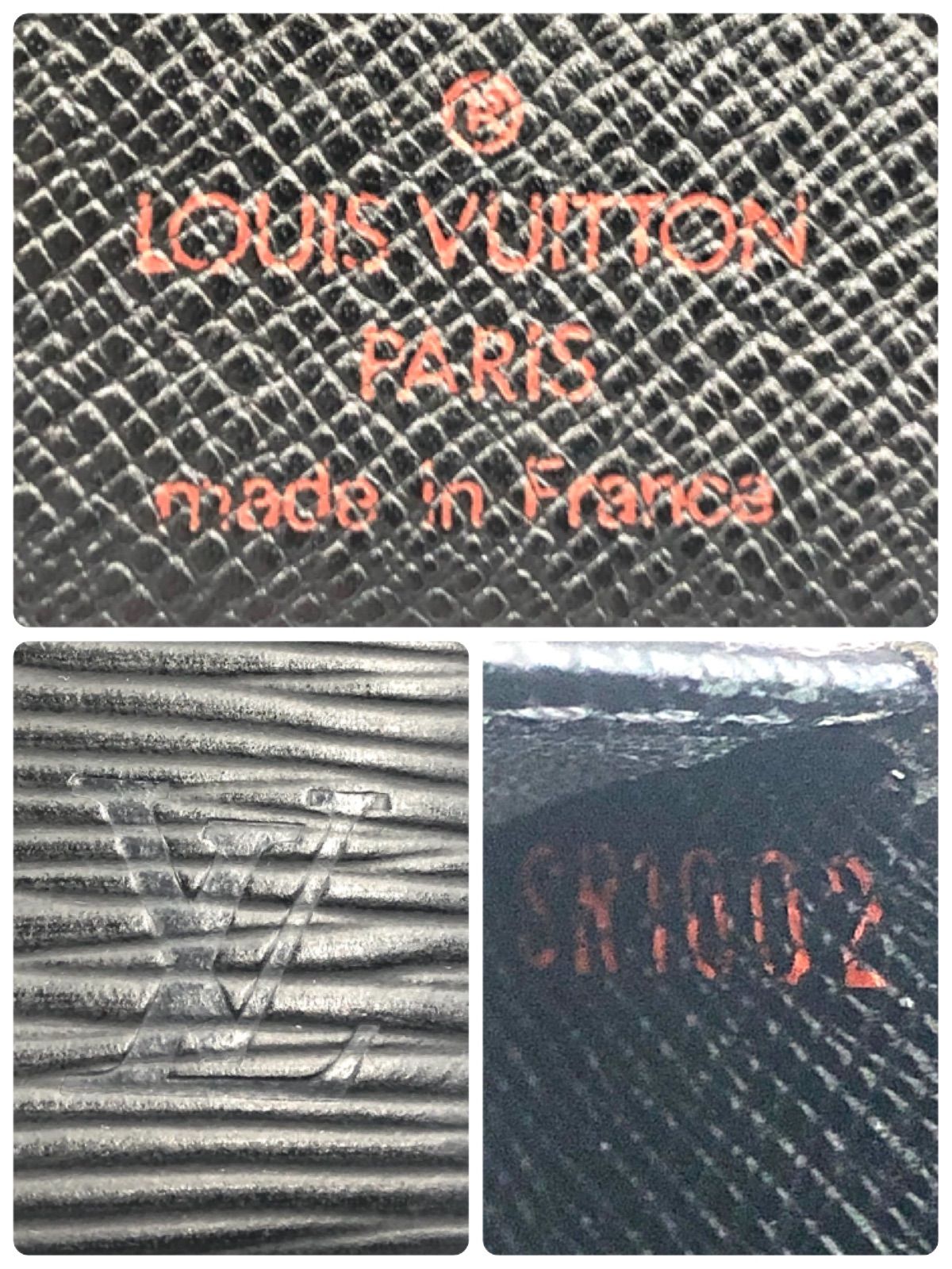 激美品 ルイヴィトン エピ ポルトカルトクレディ ノワール 長財布 お札入れ 黒 楽天市場】【財布】LOUIS VUITTON ルイ ヴィトン エピ ポルトエン3