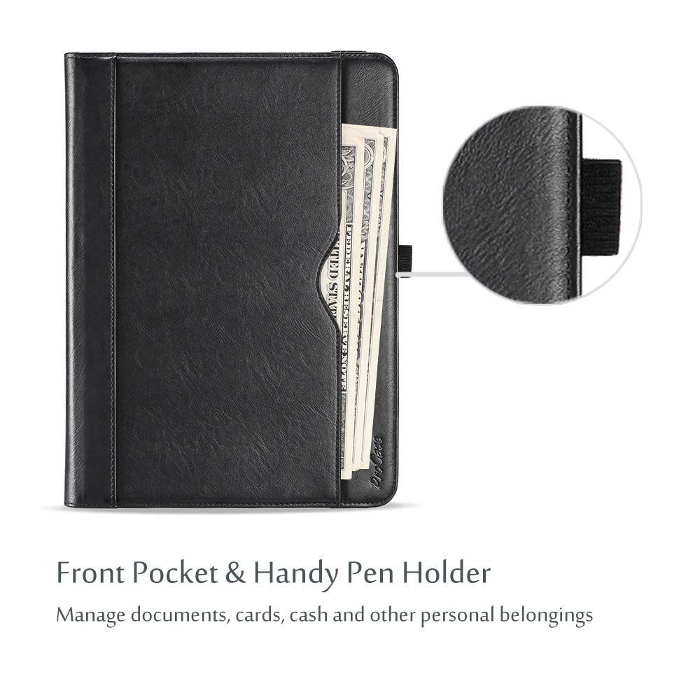 9-1.1 ProCase インチ汎用タブレットケース 保護カバー フォリオケース 36度回転可能 多視野角 対応機種： 9 1 1.1 インチ Androidタッチスクリーンタブレット -ブラック