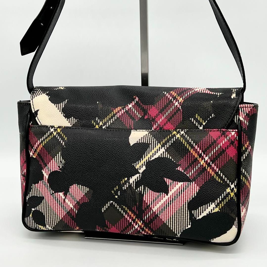 ✨美品✨Vivienne ショルダーバッグ フラップバッグ オーブ レザー 