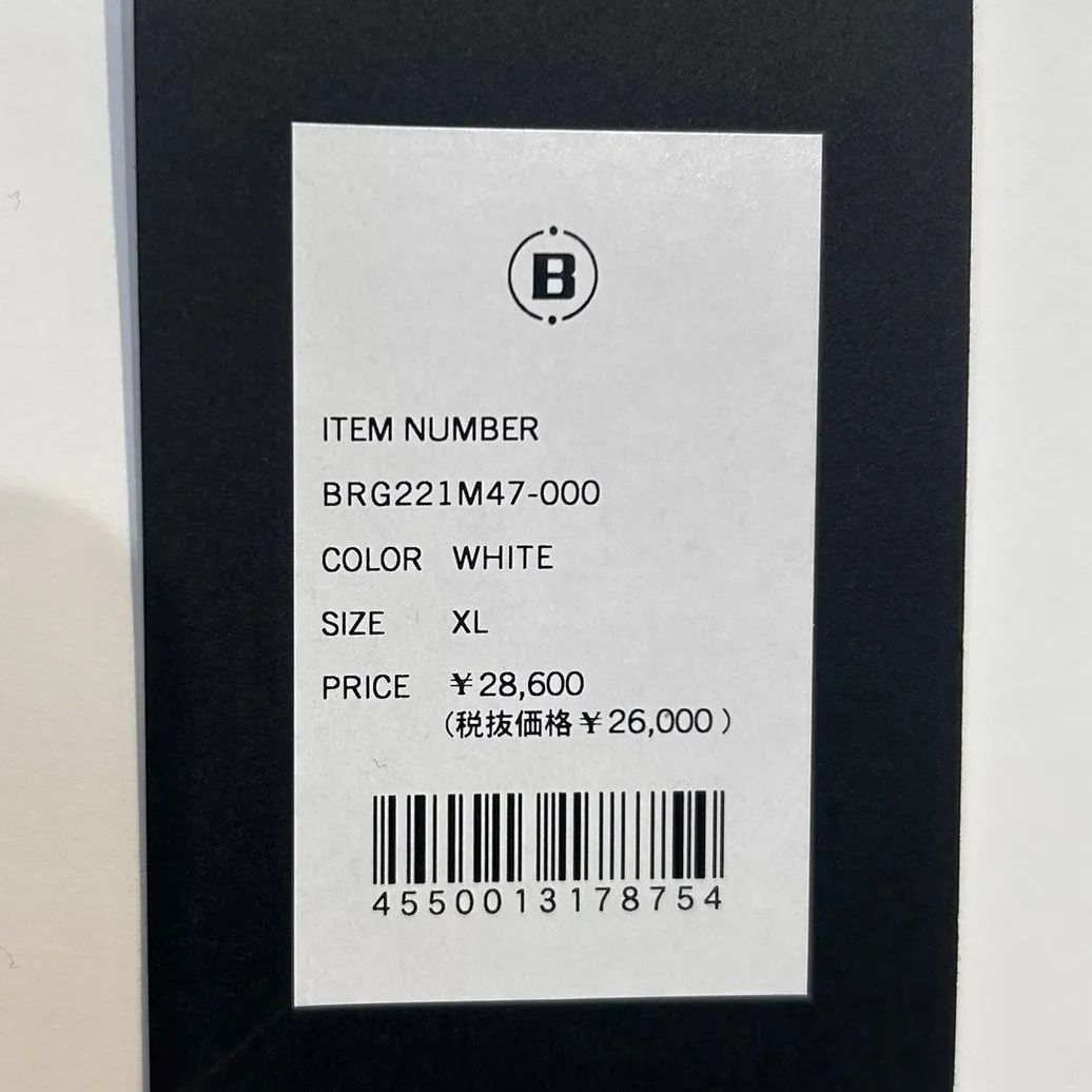 【新品】 BRIEFING ブリーフィング ゴルフ メンズ BRG221M47 長ズボン 白 定価28,600円 XL 大きいサイズ ゴルフウェア ホワイト 白パン