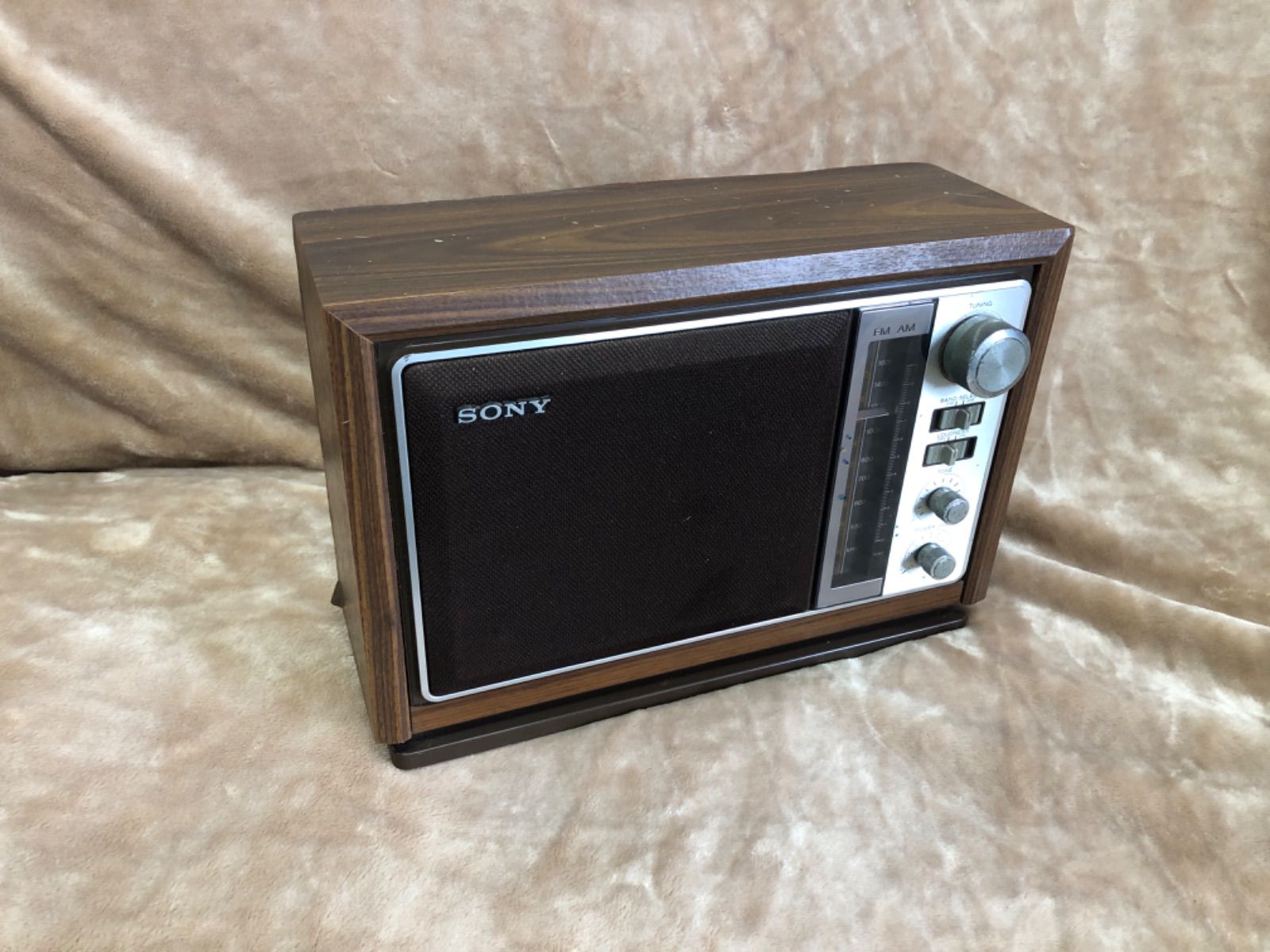 ソニー ICF-9740 昭和レトロ FM AMラジオ 現状品 - メルカリ