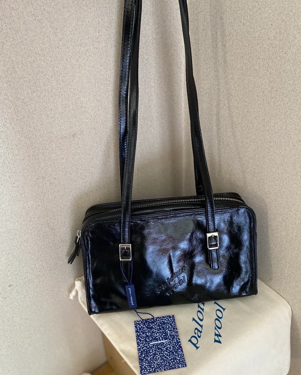 paloma wool ショルダーバッグ 黒 レザー
